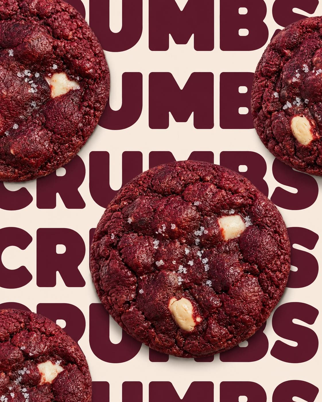 Red Velvet, cookie artesanal da Crumbs